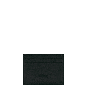 Longchamp Le Foulonne Black Card Holder